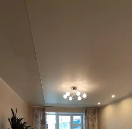 Натяжной потолок в спальню — Жуковский, Гагарина, 33а, фото 1
